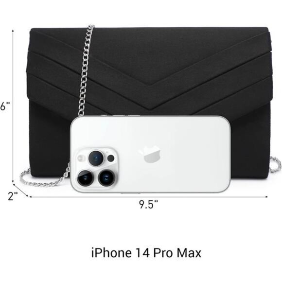 Women's Evening Bags Formal Party Clutches Wedding Purses Cocktail Prom Handbags - Picture 2 of 5